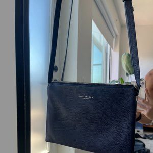 Marc Jacobs navy cross body bag